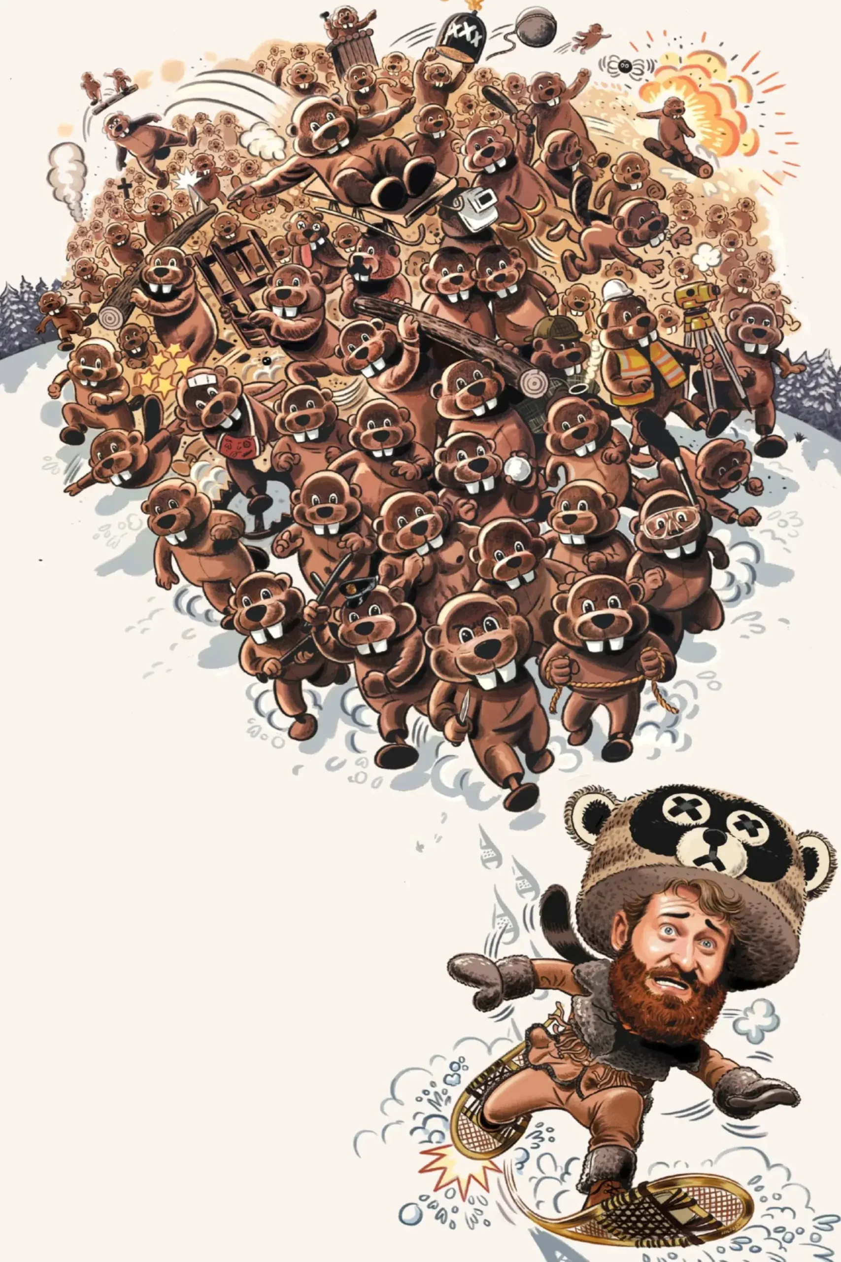 صدها سگ آبی (Hundreds of Beavers)