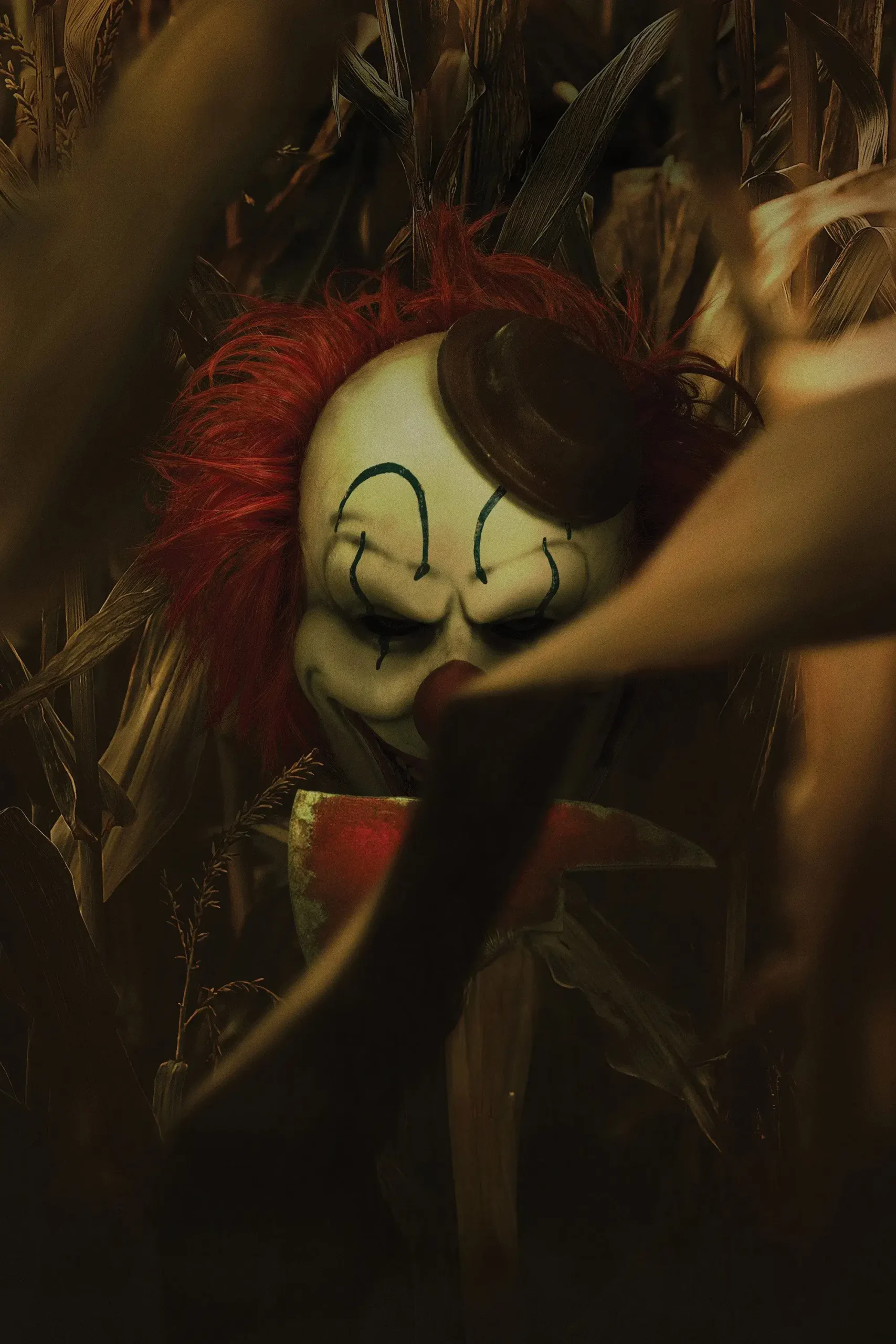 دلقکی در مزرعه ذرت (Clown in a Cornfield)